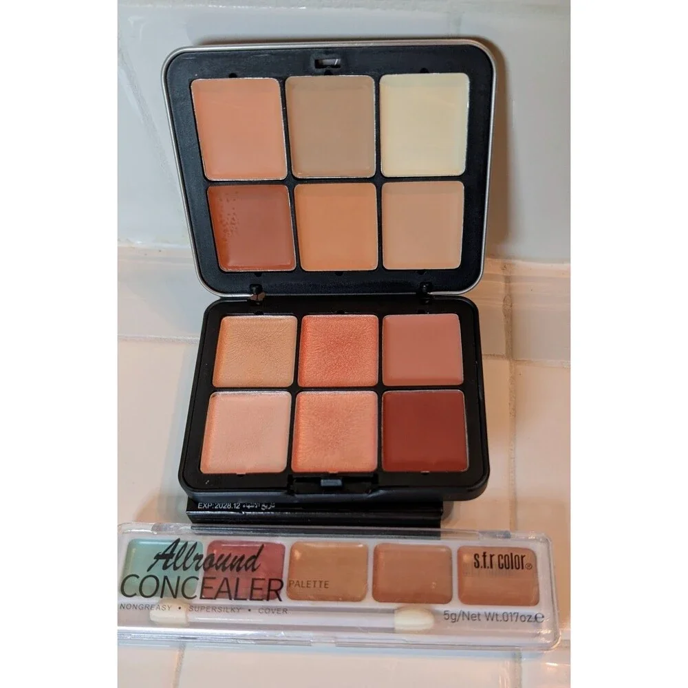 Carla Secret & S.F.R Color Concealer Highlight Palette Lot New Professional